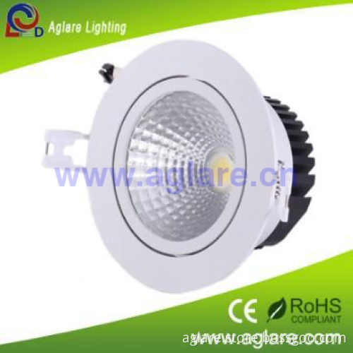 Indoor rounded COB 5W LED downlight